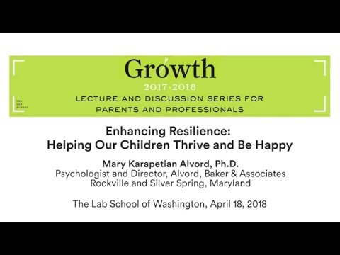 Lab School Lecture Series – Mary Karapetian Alvord, Ph.D.