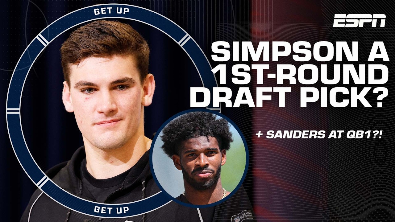 Mike Tannenbaum’s ‘dream scenario’ for Ty Simpson + Should Shedeur Sanders be QB1?  | Get Up