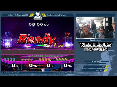 Nebs After Dark Finale - Doubles Losers Quarters: Jskeev & Zealous5000 vs. Darkgenex & Domke