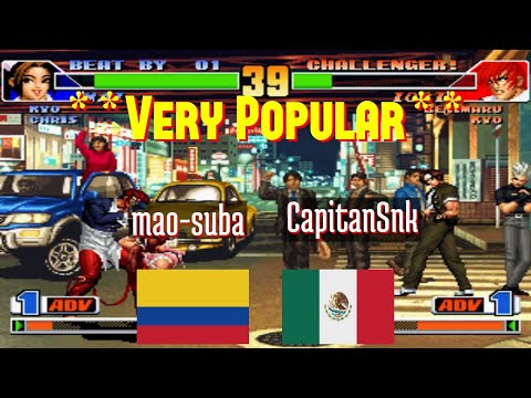 King of Fighters 98 (FT10) - mao-suba (CO) vs CapitanSnk (MX) - 2021-06-08