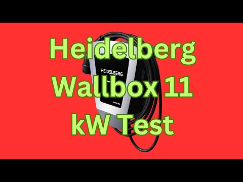 Heidelberg Wallbox 11 kW Test | Ladestationen für Elektroautos
