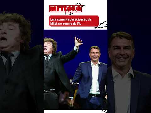 LULA DESDENHA DE MILEI EM CONVERSA COM JORNALISTAS | PLANTINHA