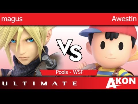 AKON 2019 - magus (Cloud) vs TLOC | Awestin (Ness) Pools - WSF - SSBU