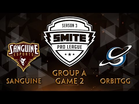 SMITE Pro League Fall Split Group A - Sanguine vs. OrbitGG (Game 2)