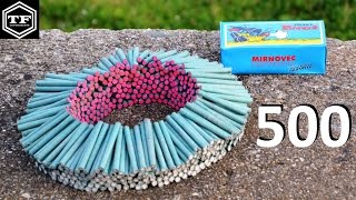 500 FIRECRACKERS EXPLOSION  / RAFAL SA 500 PETARDI
