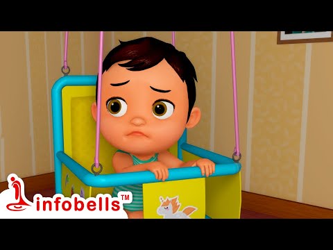 Magu Uyyale Aduttate - Playing Swing | Kannada Rhymes for Children | Infobells