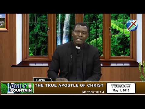 DAILY FOUNTAIN OF MAY 1, 2018 - VEN. JESMIEL JOSEPH