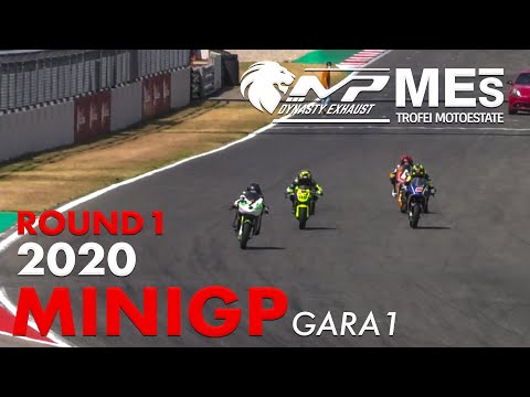 MiniGp Gara 1 - ROUND 1 TROFEI MP DYNASTY MES 2020 - VARANO - MOTOESTATE