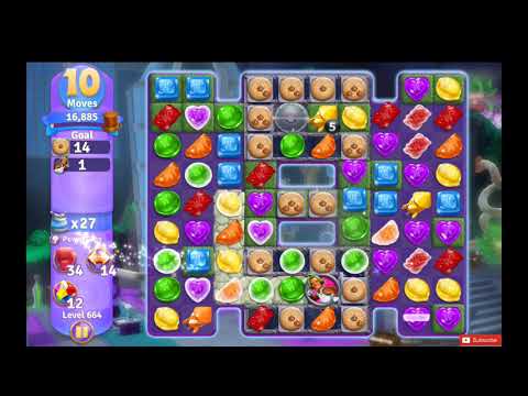 Wonka's World of Candy Level 664 NO BOOSTERS - A S GAMING ✔