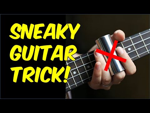 Sneaky Guitar Trick | Slide Guitar Lick Without a Slide or Tremolo | Guitar Lesson