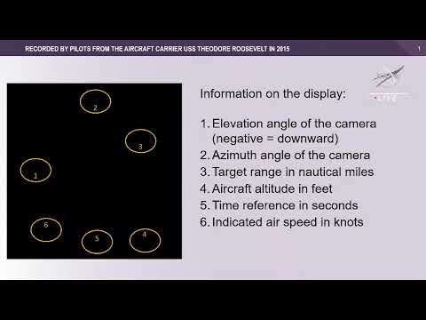 NASA analysis of GoFast UFO video