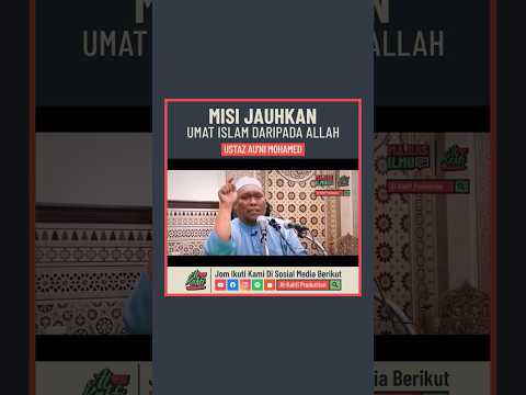 Misi Jauhkan Umat Islam Daripada Allah #shopee #shopeeytdeals
