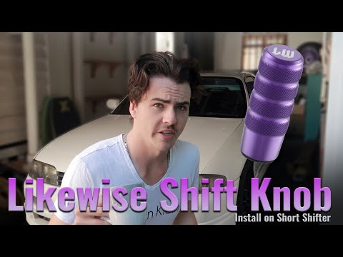 LIKEWISE SHIFT KNOB INSTALL (Short Shifter) | 1994 R33 Skyline GTS-T