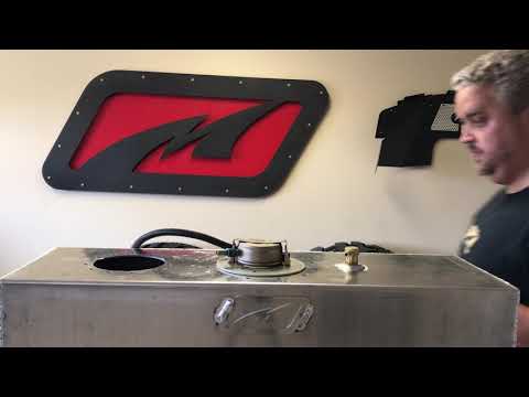 Motobilt Jeep TJ fuel cell and clamping ring
