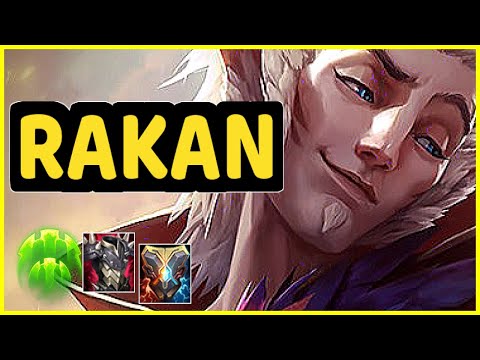 RAKAN VS LEONA SUPPORT GAMEPLAY EMERALD II