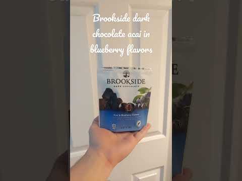 brookside dark chocolate acai berry blueberry flavors #shorts