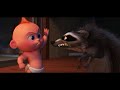 Incredibles 2 Jack Jack Vs Raccoon
