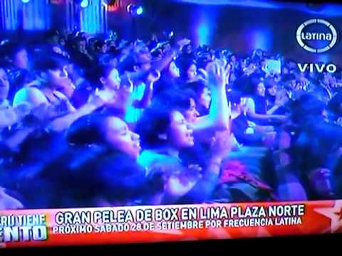 Linda Laura Lecca   Tres Grandes Peruanos del boxeo en Frecuencia Latina 22 09 13