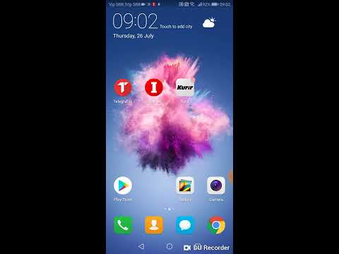 Huawei p smart how to create folder on screen