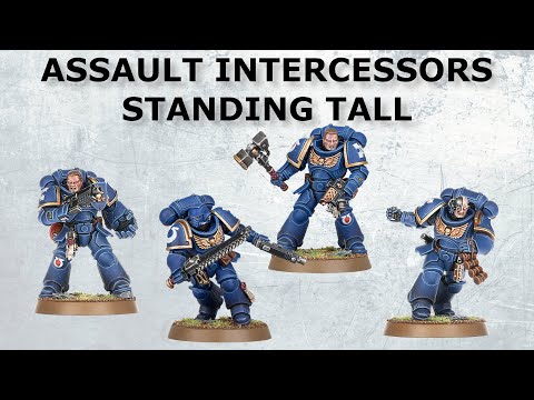 Assault Intercessors Standing Tall | Space Marines Warhammer 40k