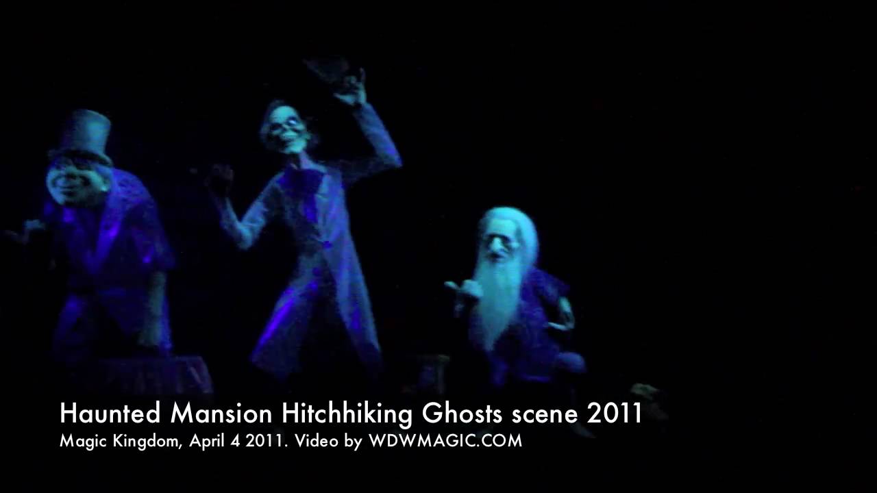 Haunted Mansion Hitchhiking Ghosts augmented reality 
