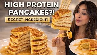 Fluffy Protein Pancakes That Actually Taste Good (Secret Ingredient)