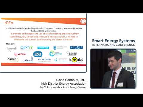 Keynote presentation by David Connolly at the 5th International Conference on Smart Energy Systems
