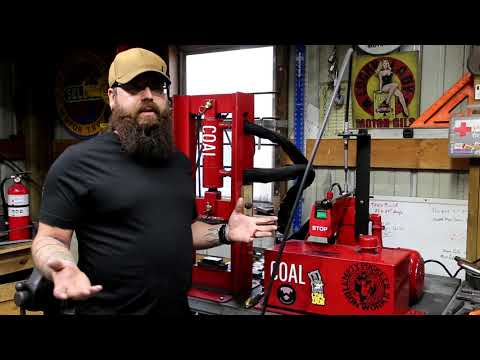 Coal Ironworks 12 Ton Press- 3 Months in review Video! from the average modern blacksmith. IT ROCKS!