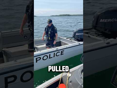 Police wanted to search our boat😬