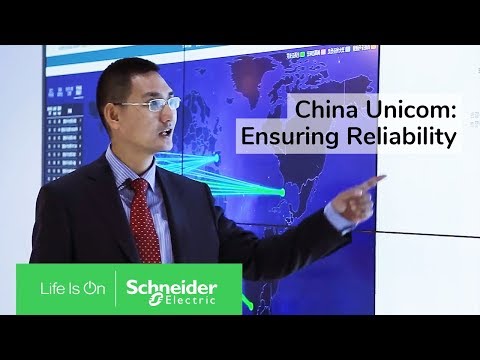 Operations Services for China Unicom’s Hyperscale Data Center Failures | Schneider Electric