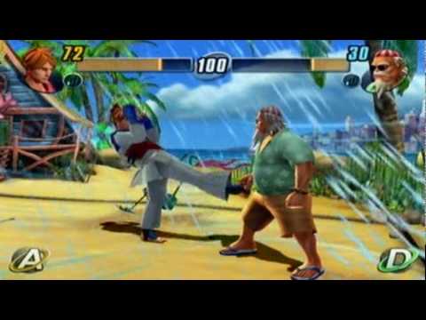 all star karate wii video