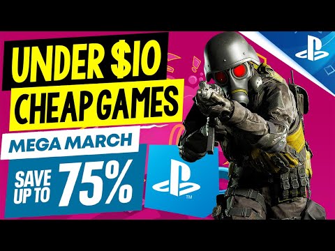 15 AMAZING PSN Game Deals UNDER $10! MEGA MARCH SALE Great CHEAP PS4/PS5 Games to Buy!