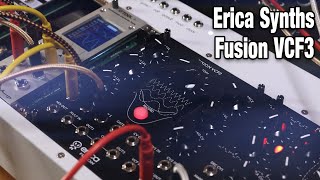 Video thumbnail for Erica Synths Fusion VCF3 - no talking demo by Molten Music Technology