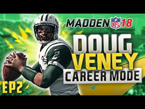 MADDEN 18 CAREER MODE GAMEPLAY - UNBELIEVABLE ENDING + QB RUSHES FOR 100 YARDS! | EP2