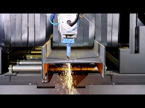Bodor U10 Pro Structural Steel I-beam H-beam Laser Cutting Machine