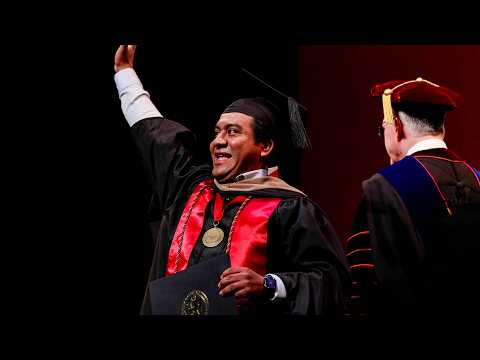 Graduate students honored at D.C. Area commencement