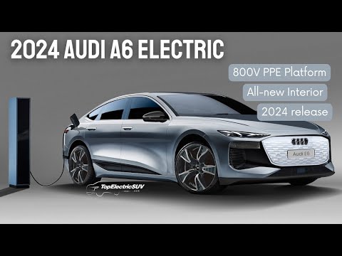 Audiの新型電気自動車 A6 Electric プレビュー動画