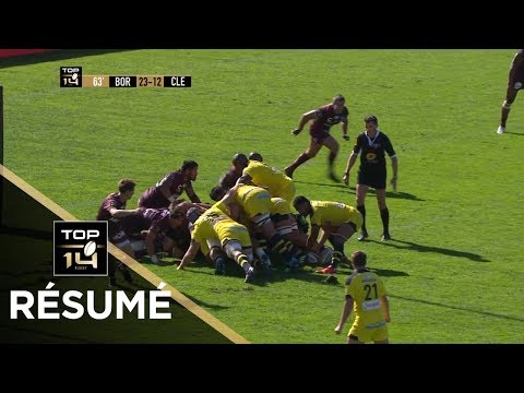 TOP 14 - Résumé Bordeaux- Bègles-Clermont: 23-19 - J5 - Saison 2018/2019