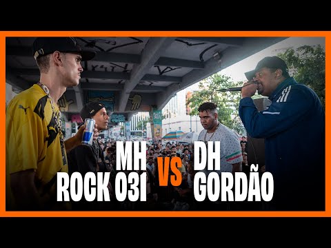 MH E ROCK031 VS GORDÃO E DH - QUARTAS - BATEVOLTA - DUELO DE MCS (23/04/2023)