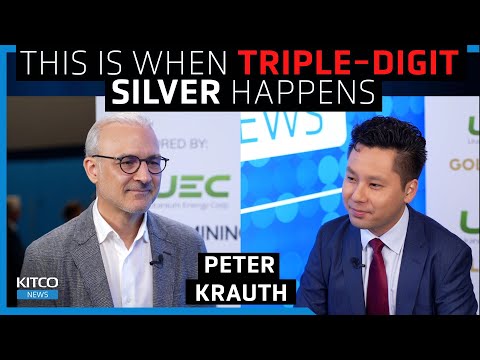 $300 silver is coming; If silver hits this floor, start buying - Peter Krauth