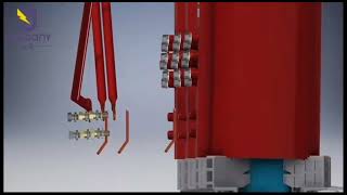 3D model of dry type transformer