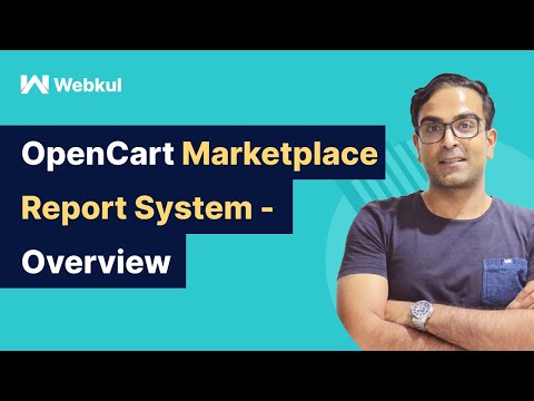 OpenCart Marketplace Report System Plugin - Overview