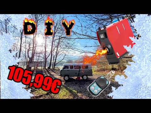 China Standheizung "am" Campervan nachrüsten- billigster & schnellster DIY Einbau