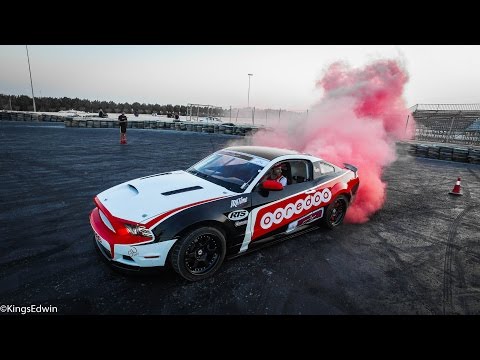 Roush yate 410 ci 900HP Ford Mustang for Qatar Drift Series
