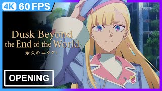 Towa no Yuugure | Dusk Beyond the End of the World | Opening『 Platform 』4K | 60FPS | Creditless |