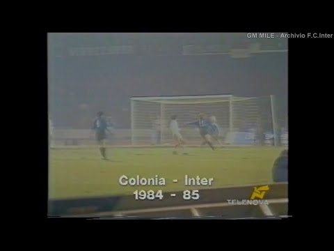 1984-85 (4' Rit Coppa UEFA - 20-03-1985) Colonia-INTER 1-3 HLTS Telenova [Reverse Angle]