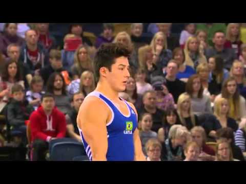 Arthur Nory Oyakawa Mariano (BRA) FX AA World Cup Glasgow 2016