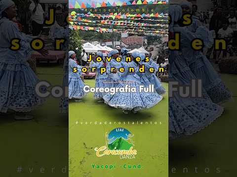 Grupo de danzas en Yacopí para jóvenes