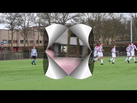 ASC Nieuwland jo17-1 vs IJfc jo17-1 op 9-2- 2019 eindstand 5-1