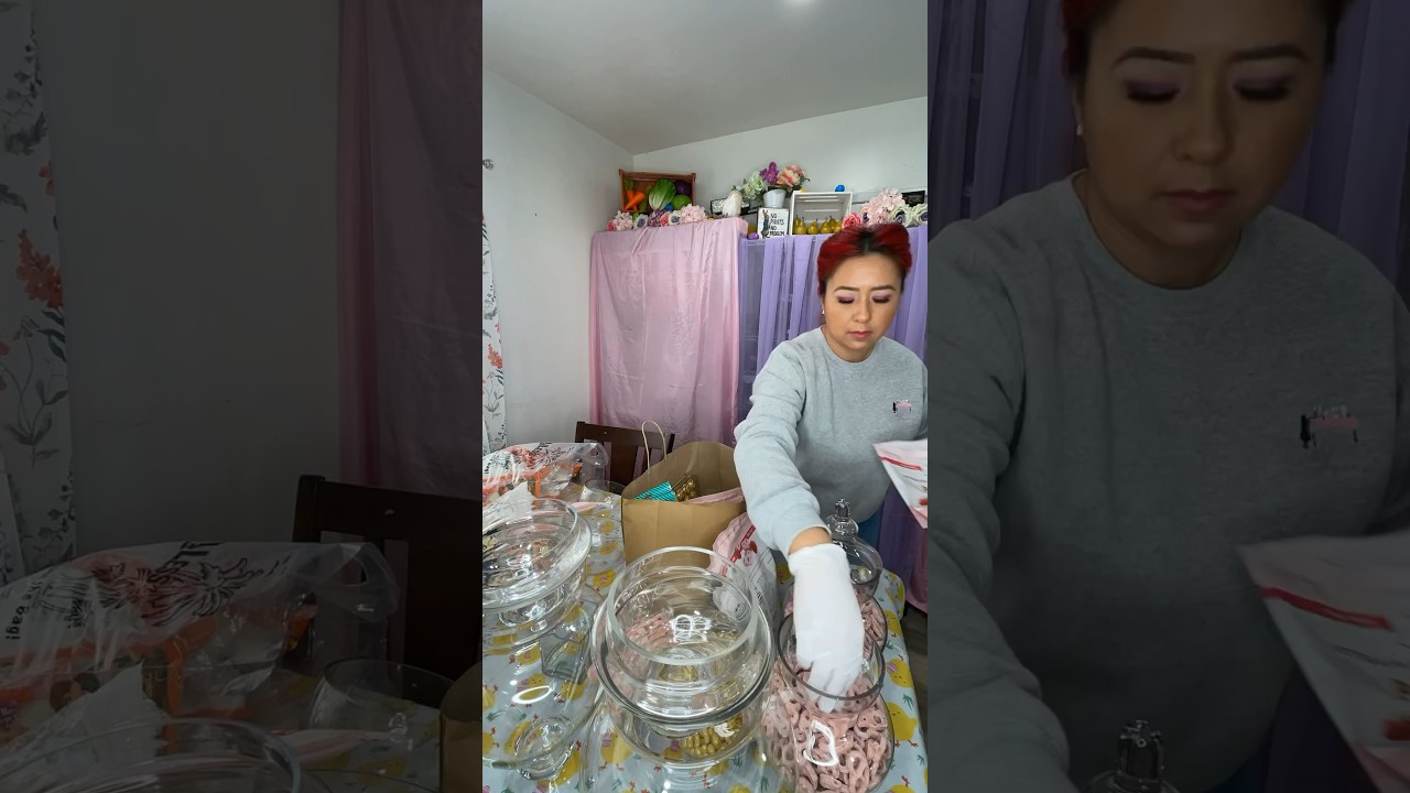 Getting Ready to go do a Set Up #candytable #dessertbar #candybar  #hellosunshine